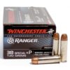 Winchester Bonded PDX1 .38 Special +P 130-Grain Handgun Ammo